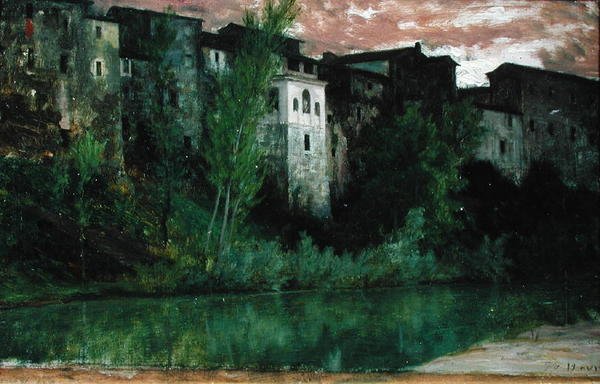 Terracina af Antoine Auguste Ernest Herbert or Hebert