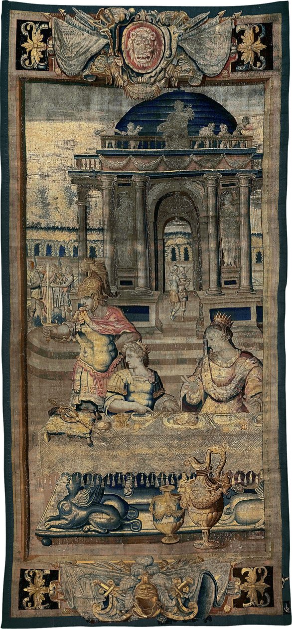 Festen [den centrale del], fra Historien om Artemisia af Antoine Caron