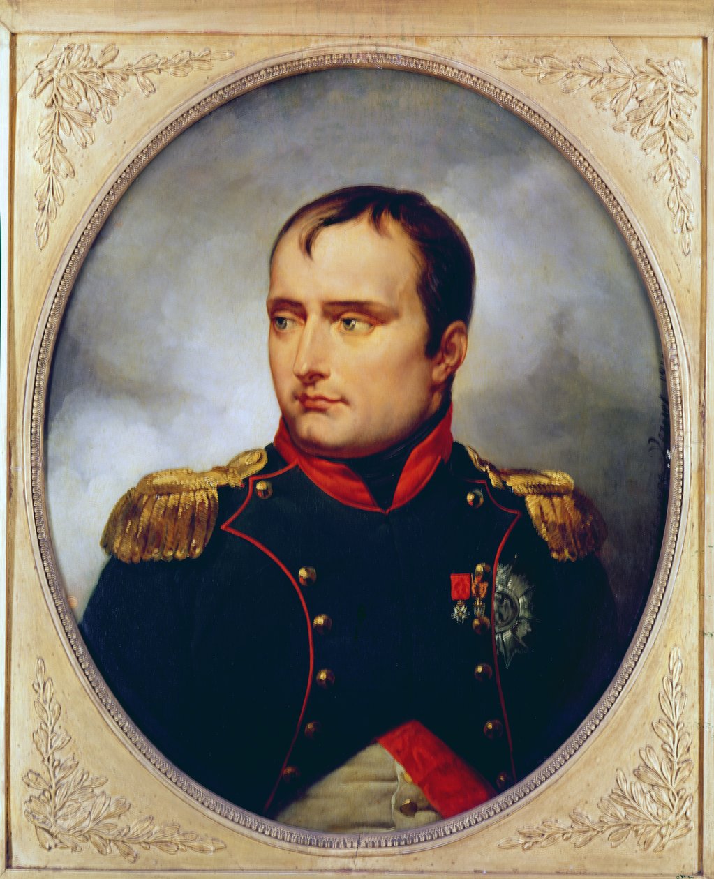Portræt af Napoleon I (1769-1821), 1815 af Antoine Charles Horace Vernet