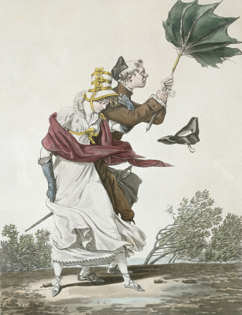 Vindstødet af Antoine Charles Horace Vernet