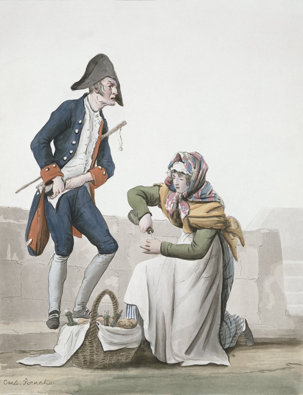Brændevinssælgeren af Antoine Charles Horace Vernet