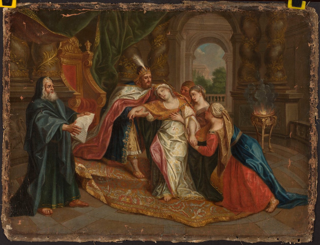 Ester og Ahasverus af Antoine Coypel