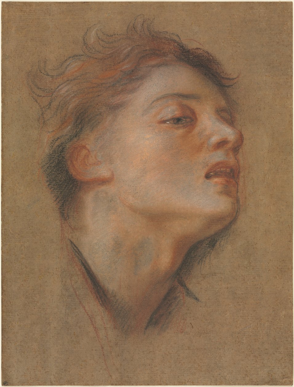 Leder af en ung mand, 1715-1717. af Antoine Coypel