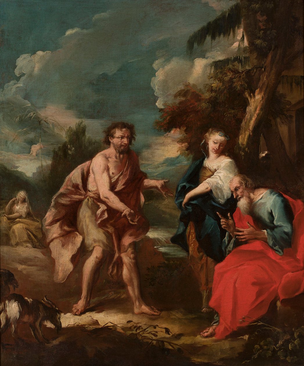 Jakob og Rakel af Antoine Coypel