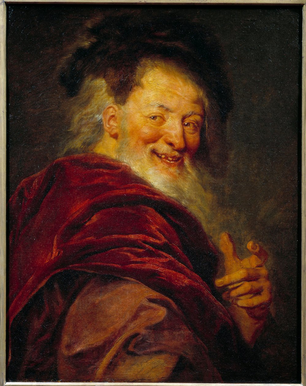 Portræt af demokrat (460 - 370 f.Kr.) græsk filosof. Maleri af Antoine Coypel (1661-1722) af Antoine Coypel
