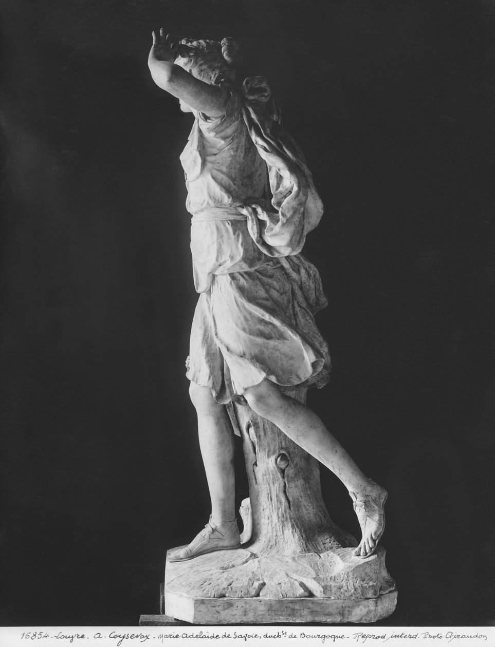 Marie-Adelaide de Savoie, hertuginde af Bourgogne, som jægerinden Diana, 1709 (se også 209277, 346030, 346031) (marmor) af Antoine Coysevox