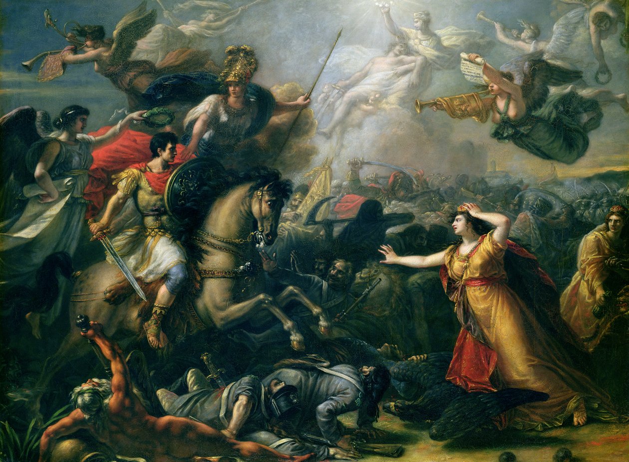 Allegori om slaget ved Marengo af Antoine François Callet