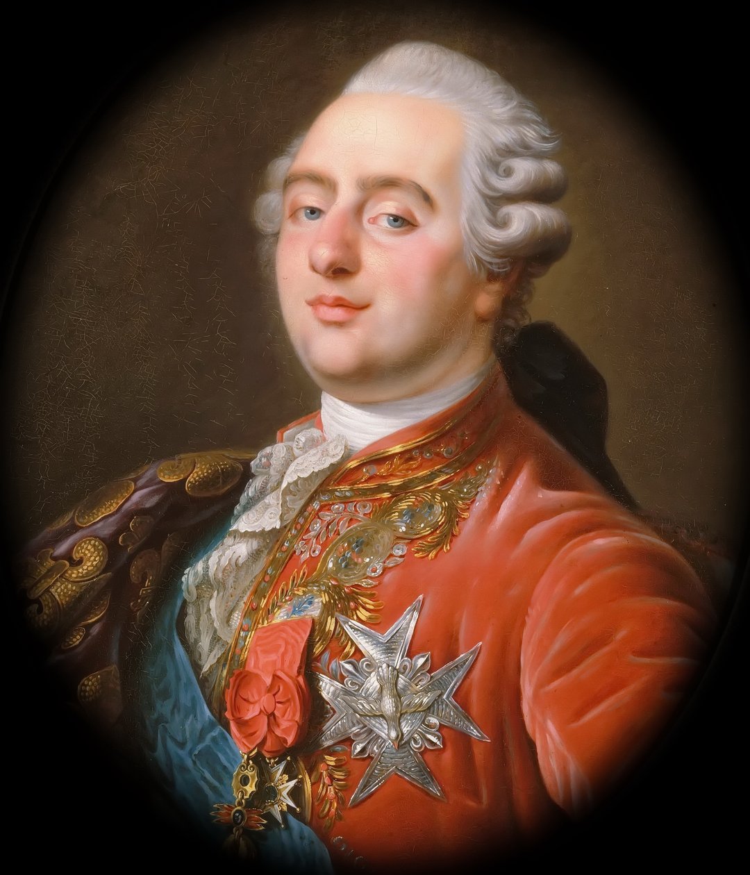 Portræt af kong Ludvig XVI 1754-1793 af Antoine François Callet