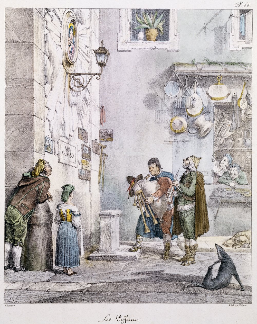Piberne, af Antoine-Jean-Baptiste Thomas (1791-1833). 19. århundrede. af Antoine Jean Baptiste Thomas