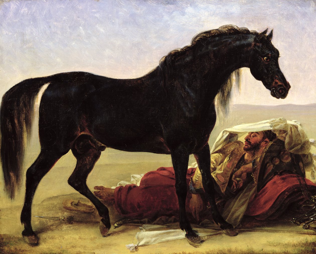 En arabisk hest af Antoine Jean Gros