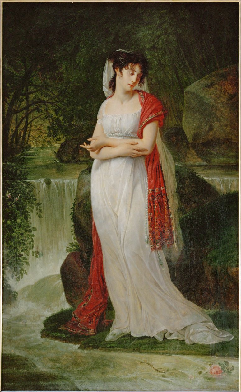 Christine Boyer, Lucien Bonapartes første hustru ... af Antoine Jean Gros