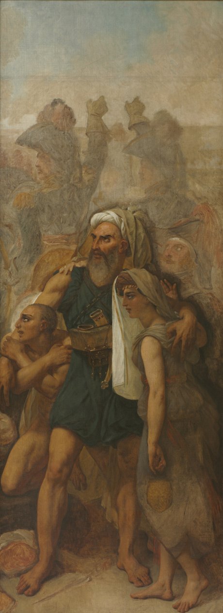 egyptisk familie af Antoine Jean Gros