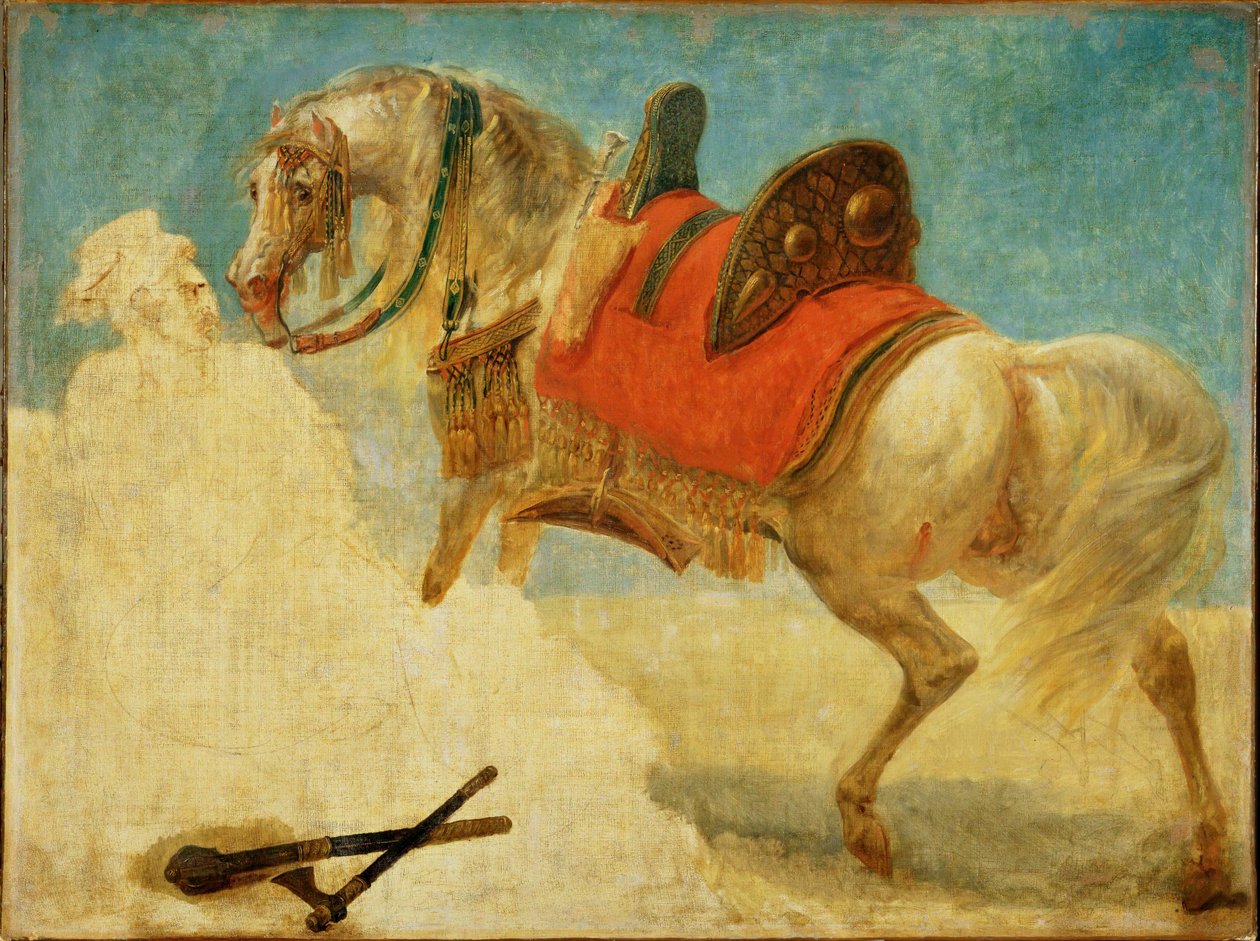 Undersøgelse af arabiske hestes seletøj ... af Antoine Jean Gros