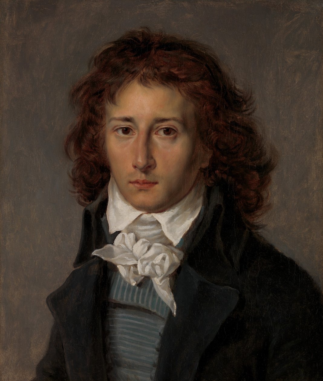 François Gérard 1770-1837, senere baron Gérard, ca. 1790. af Antoine Jean Gros