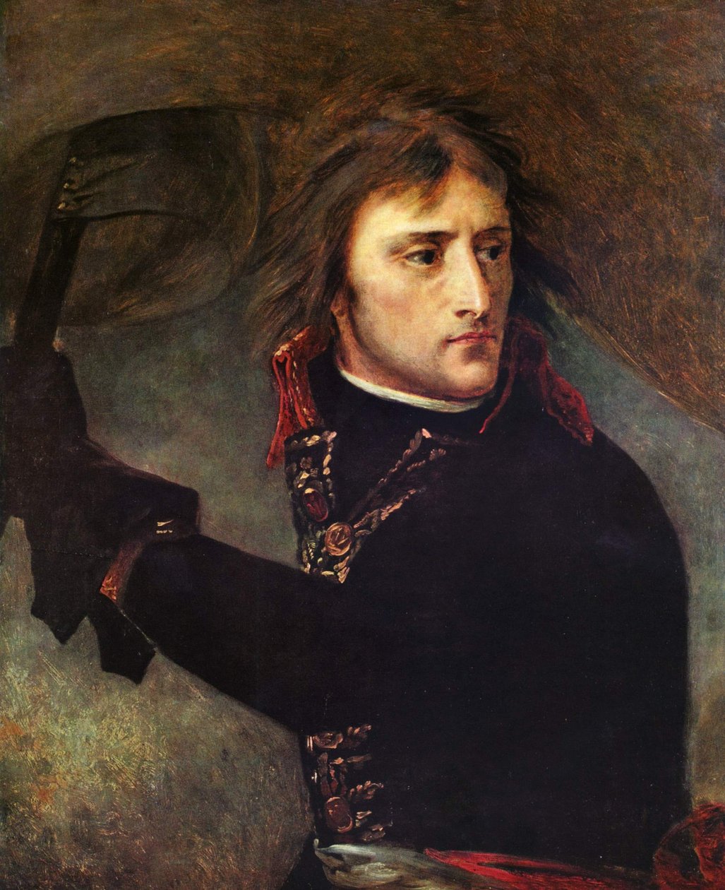 Fransk:  Bonaparte au pont d