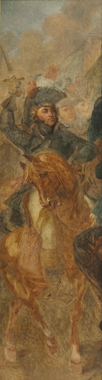 General Jean-Baptiste Kléber (Sketch til "Slaget ved pyramiderne") af Antoine Jean Gros