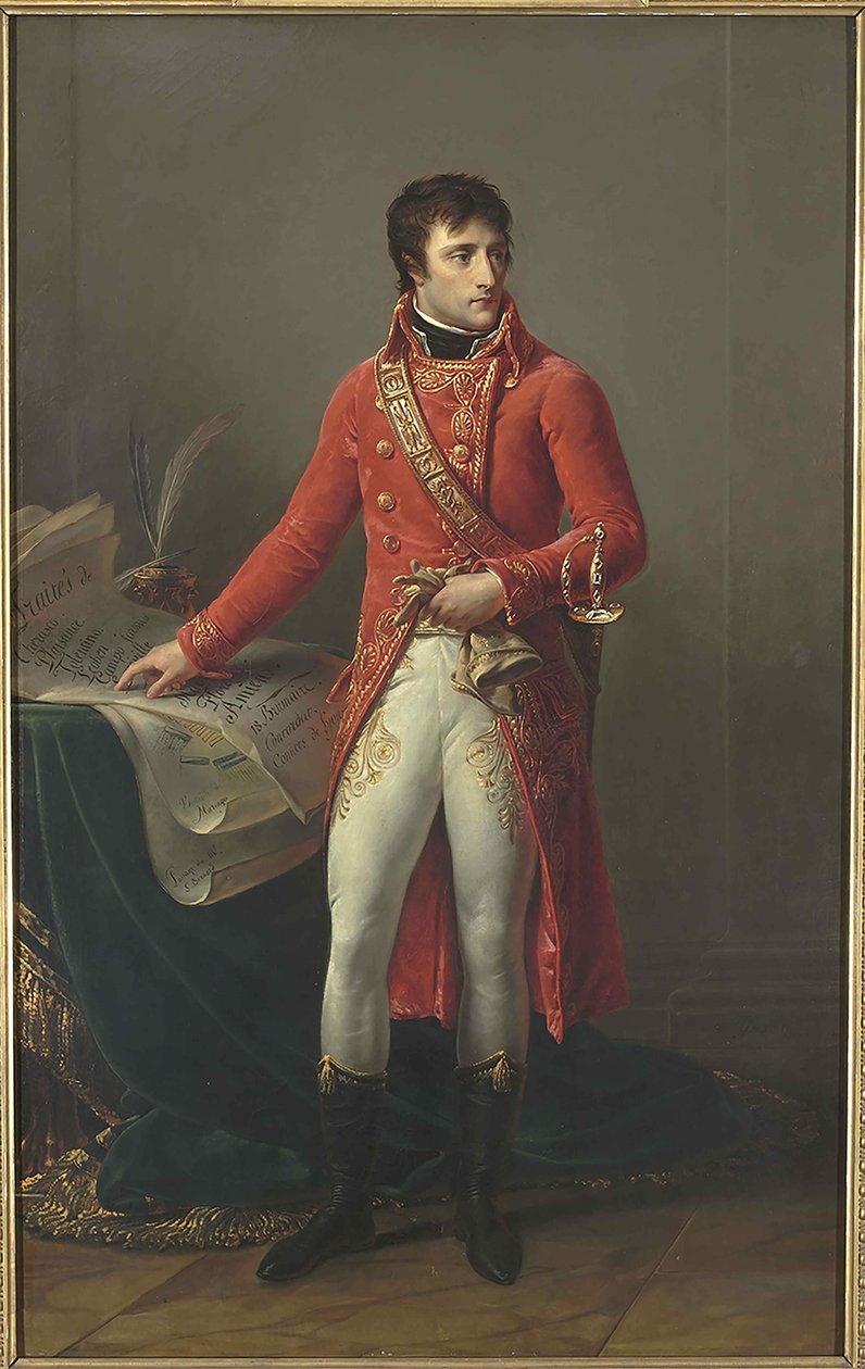 Napoleon Bonaparte som første konsul i Frankrig, 1803. af Antoine Jean Gros Baron