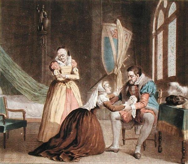 Bayards kontinens af Antoine Louis Francois (after) Sergent Marceau