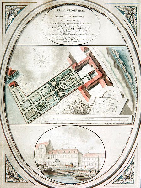 Plan over M. Pantet