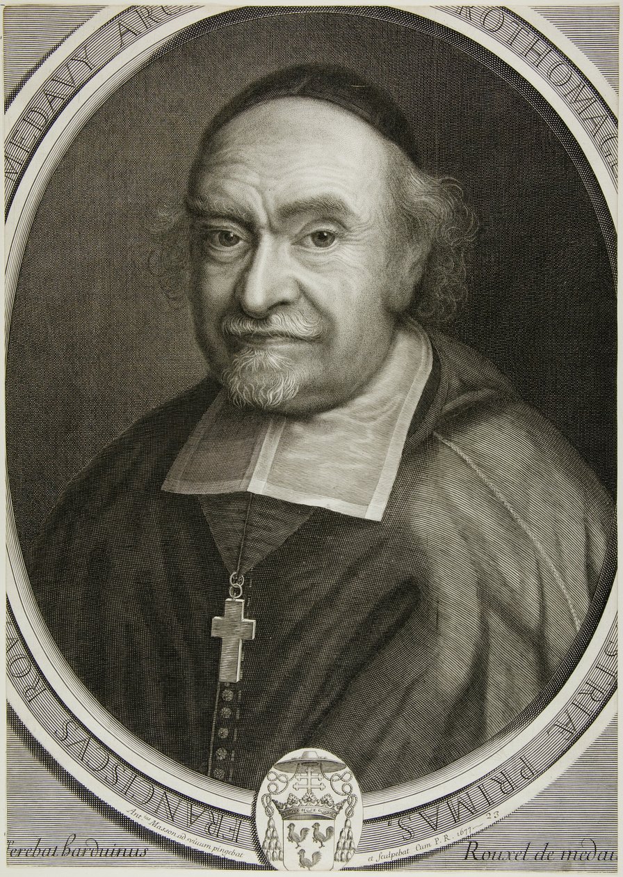 François Rouxel de Medavy, ærkebiskop af Rouen af Antoine Masson