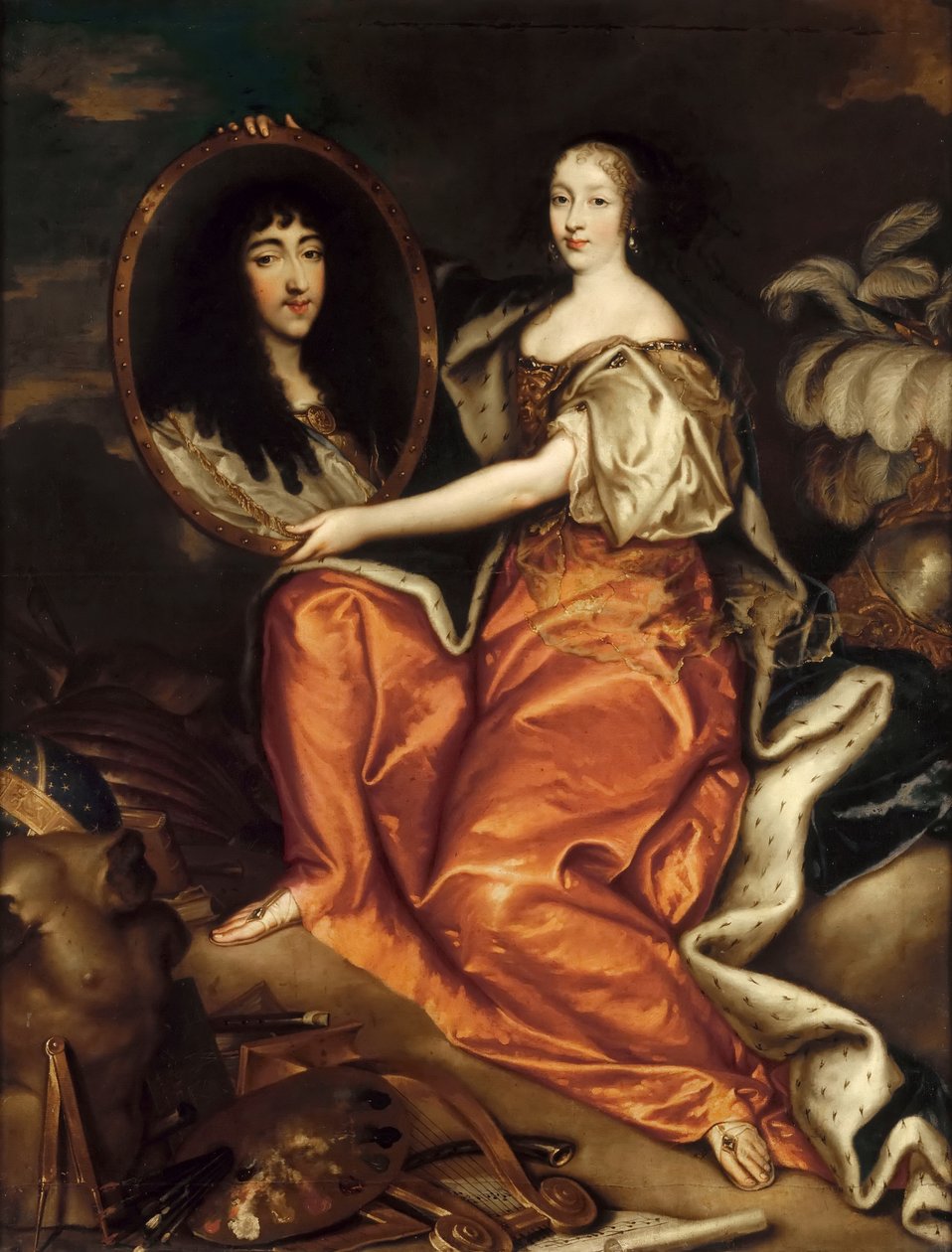 Henrietta af England, hertuginde af Orléans 1644-1670 af Antoine Mathieu