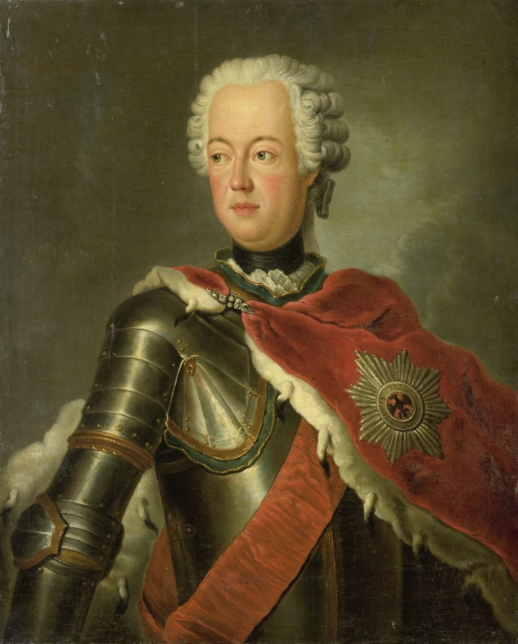 Portræt af August Wilhelm (1722-1758) af Antoine Pesne (copy after)
