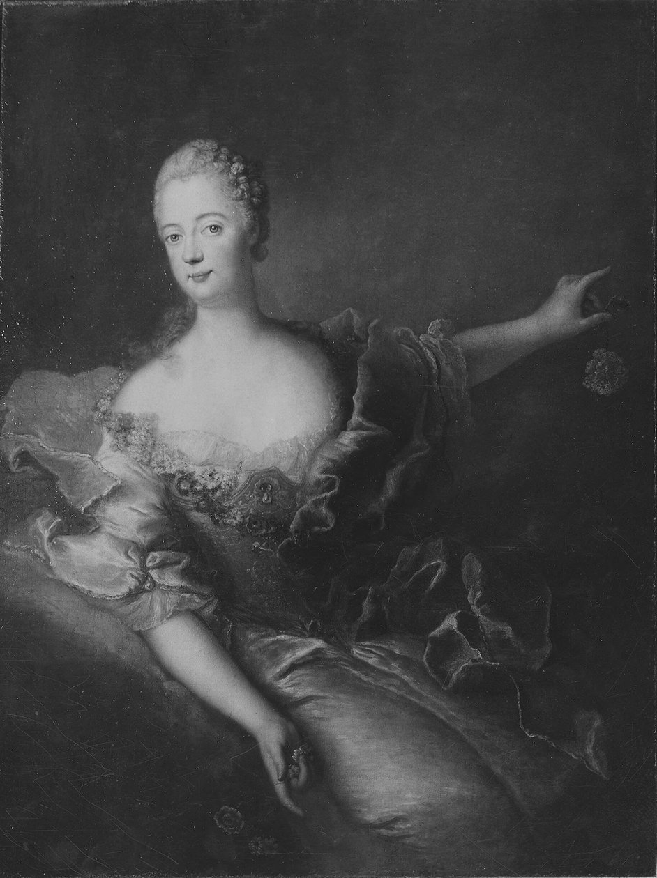 Anna Lovisa Elisabet, 1738-1820, prinsesse af Brandenburg-Schwedt, prinsesse af Preussen af Antoine Pesne