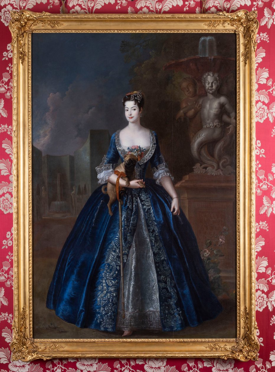 Anna Orzelska (1707-1769) af Antoine Pesne