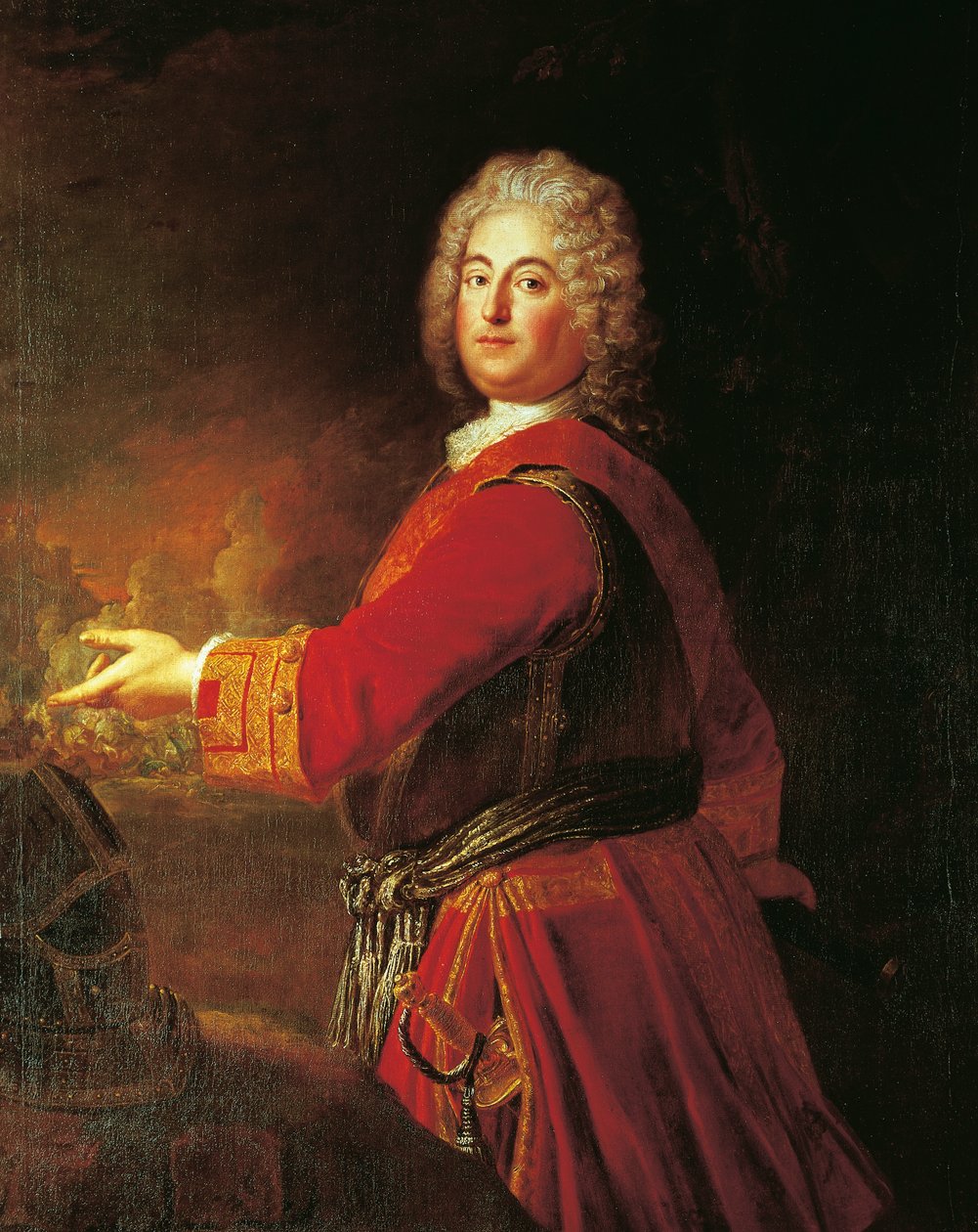 Christian Louis Brandenburg (Herzberg am Harz af Antoine Pesne