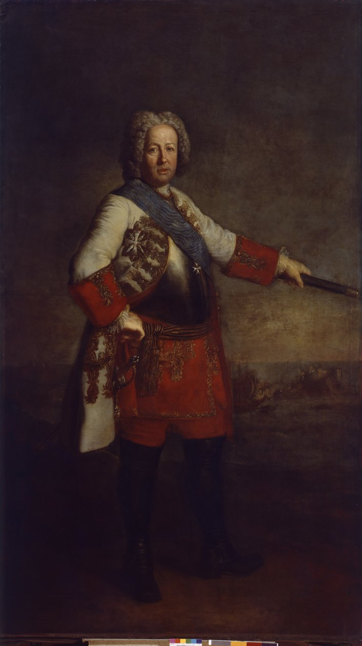 Grev Friedrich Heinrich von Seckendorf, 1720 af Antoine Pesne
