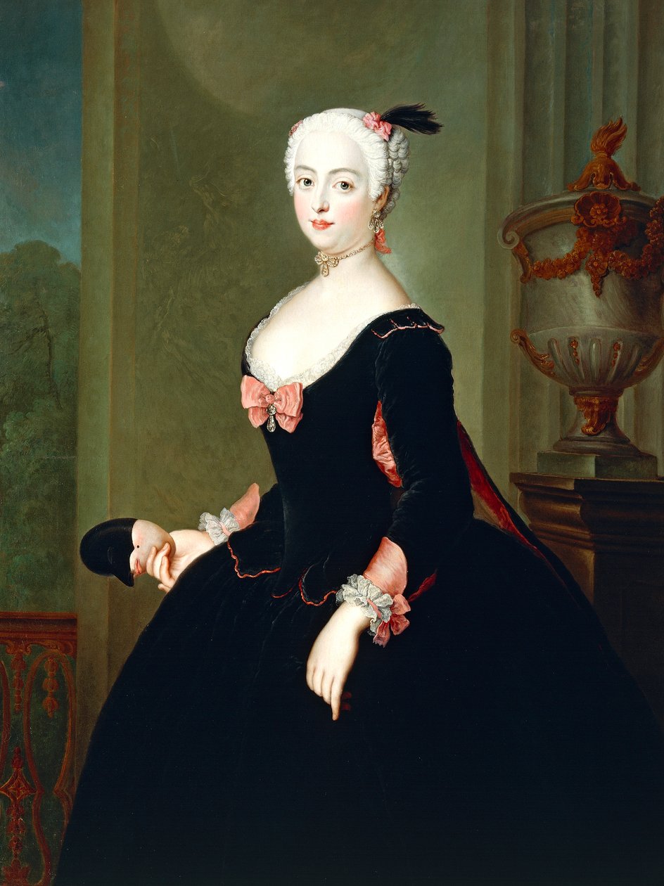 Portræt af Louisa Ulrika af Preussen (Berlin af Antoine Pesne
