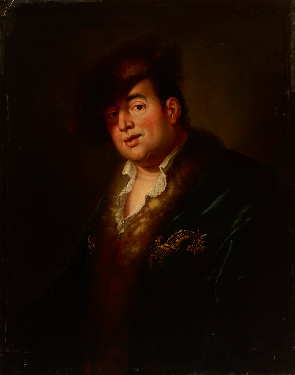 Portræt af Johann Melchior Dinglinger (1664-1731) af Antoine Pesne