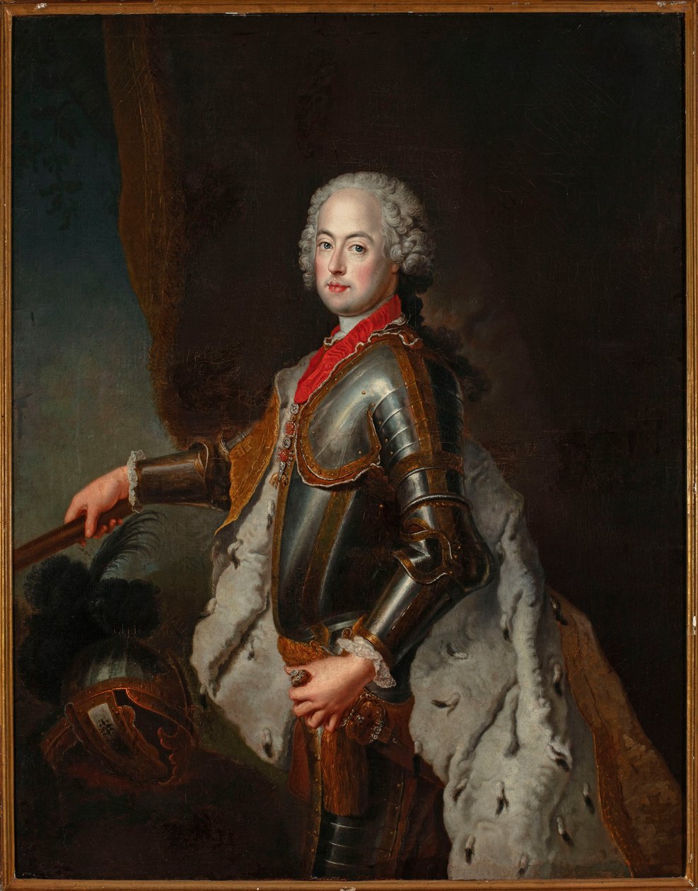 Portræt af Karl Alexander af Lothringen (1712-1780) af Antoine Pesne