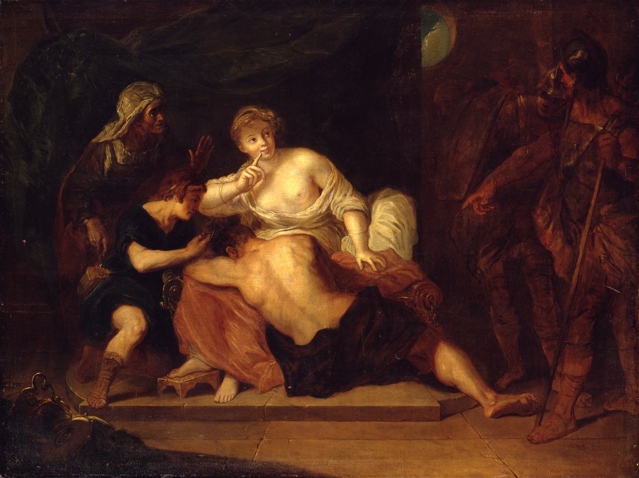 Samson og Dalila af Antoine Pesne