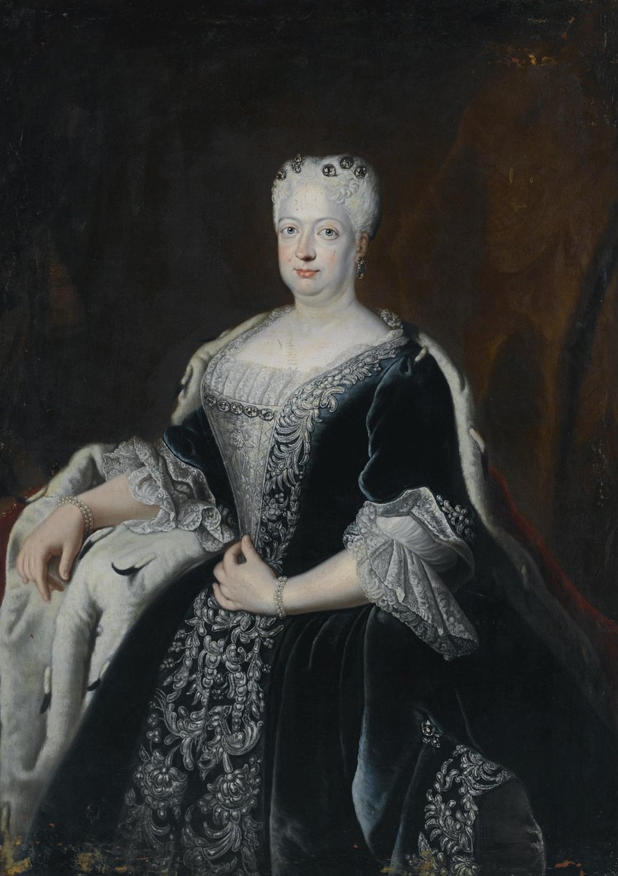 Sophia Dorothea af Hannover 1687-1757, dronningekonsort i Preussen af Antoine Pesne School