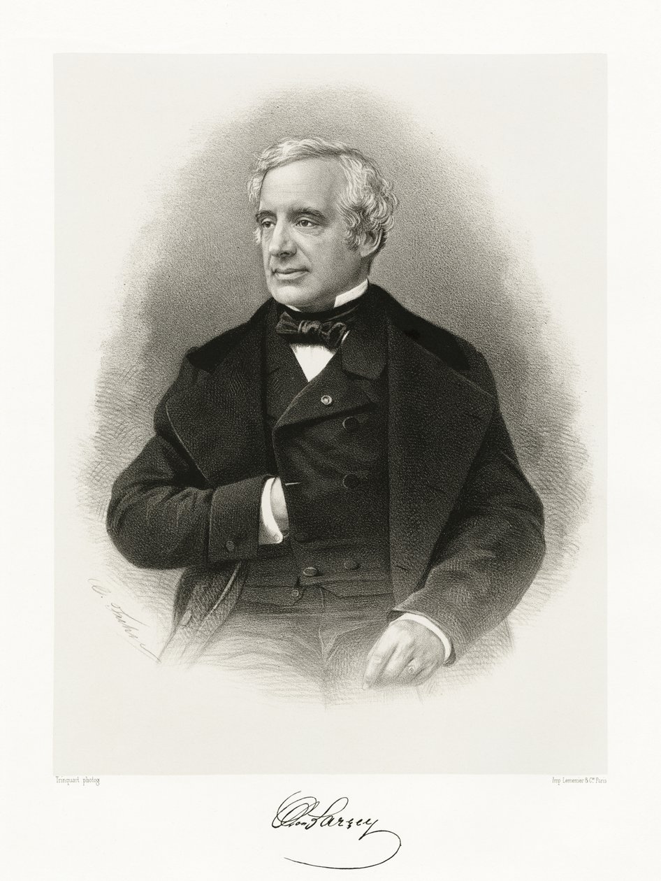 Félix Hippolyte Larrey, 1865-66 af Antoine Rene Trinquart