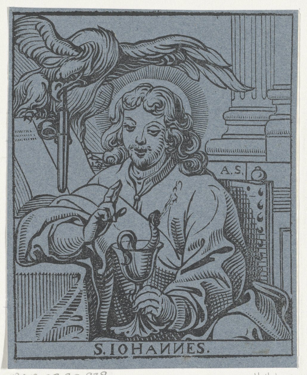 Johannes evangelisten De fire evangelister (serietitel) af Antoine Sallaert
