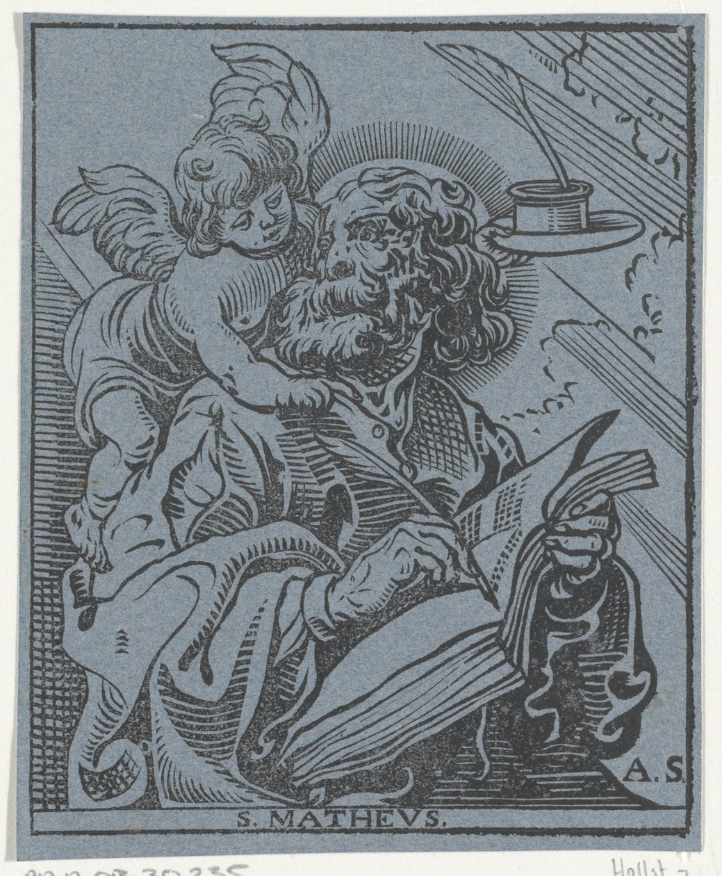 Evangelisten Matthæus De fire evangelister (serietitel) af Antoine Sallaert