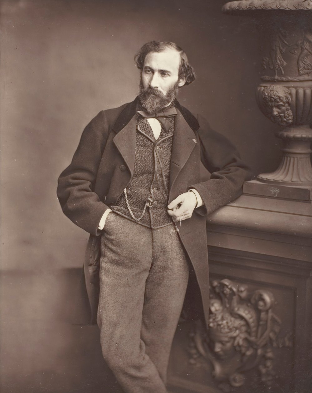Octave Feuillet fransk romanforfatter og dramatiker, 1821-1890, 187684. af Antoine Samuel Adam Salomon