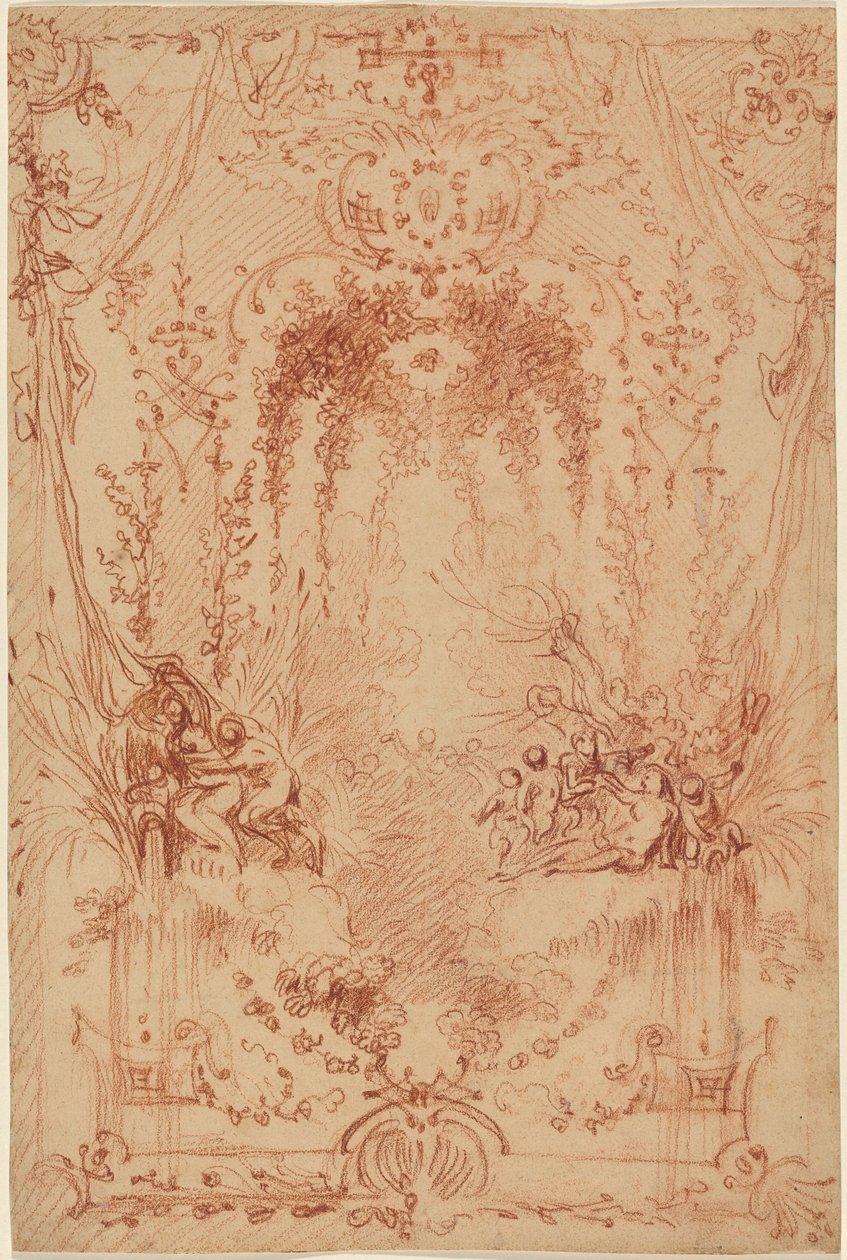 Boweren af Antoine Watteau
