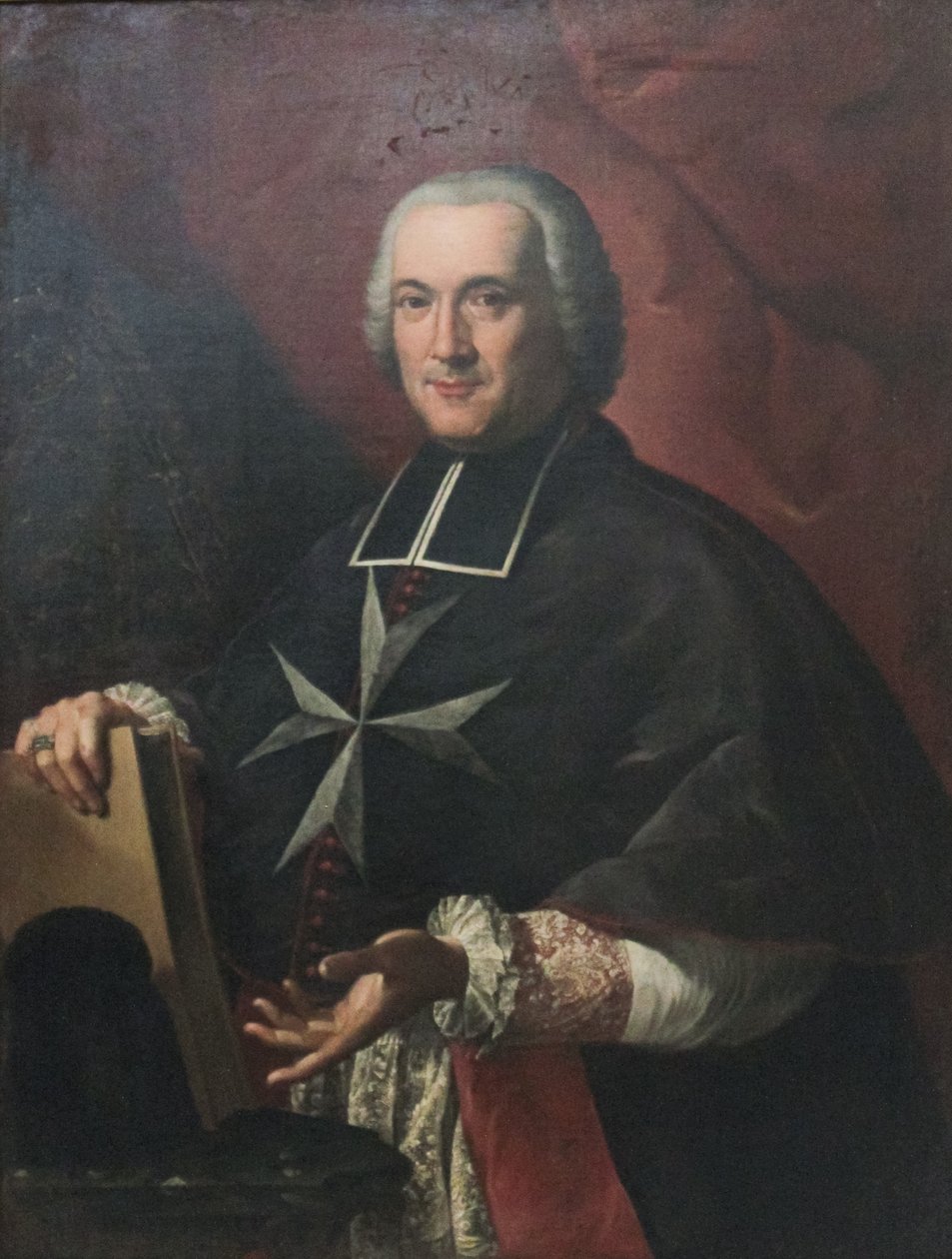 Portræt af storprior Giovanni Domenico Mainardi af Antoine de Favray