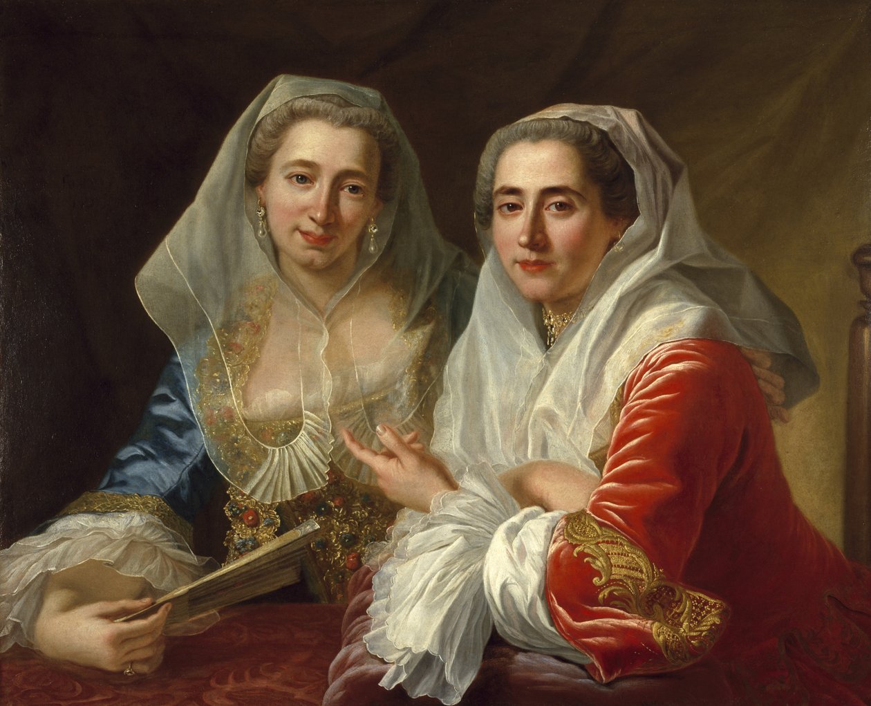 Mirabita-søstrene, ca. 1759 af Antoine de Favray