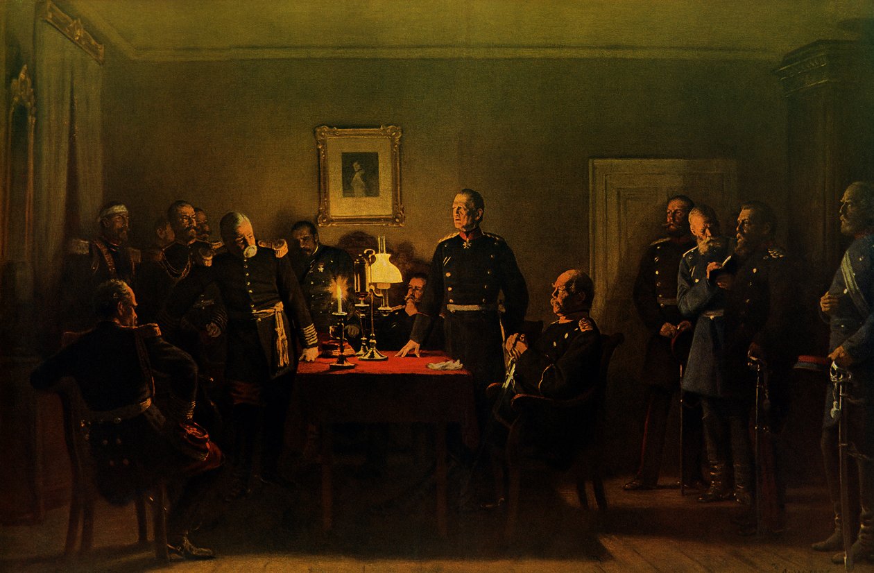 Sedans kapitulation - af Anton Alexander von Werner