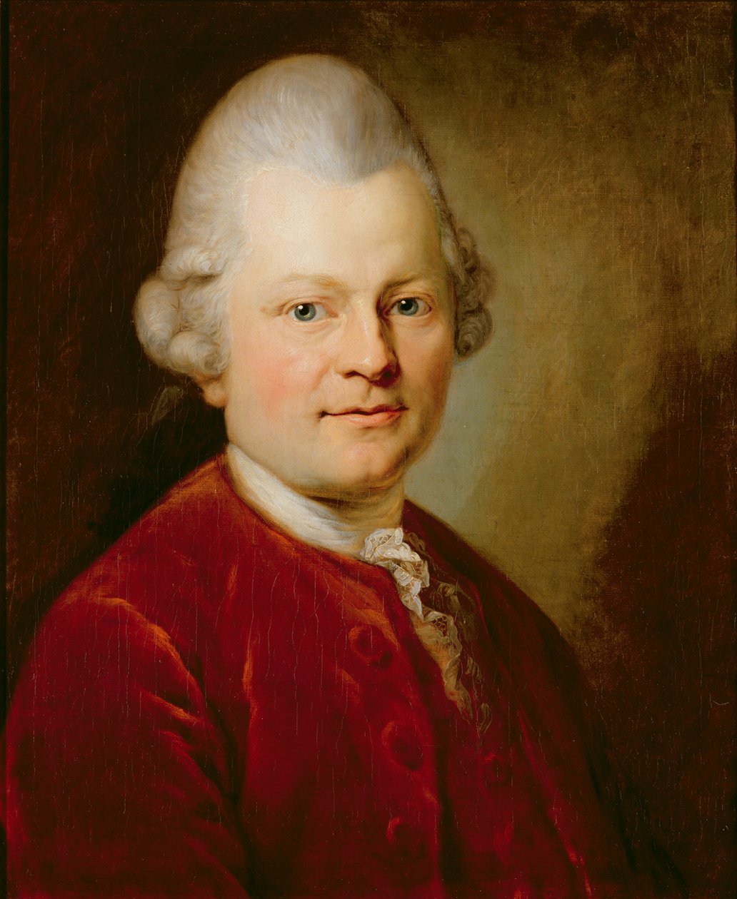 Gotthold Ephraim Lessing, c.1771 af Anton Graff