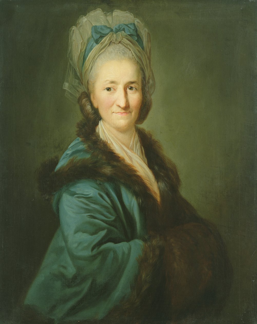 Portræt af en gammel kvinde, 1780 af Anton Graff