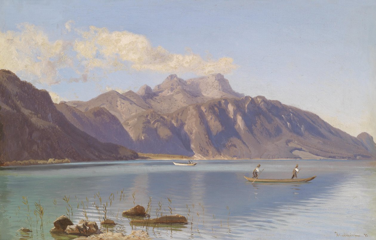 Bergsee af Anton Hlavacek