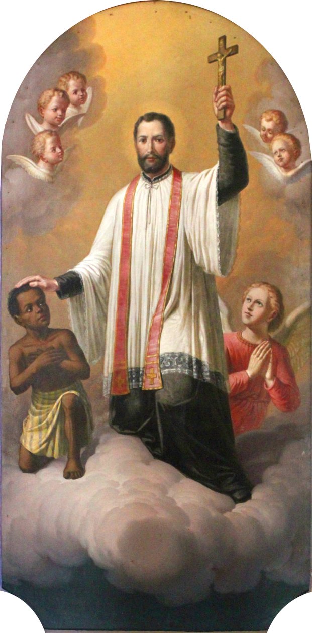 Sv. Francis Xavier af Anton Jebacin