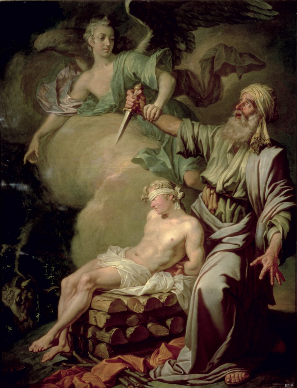 Isaks ofring, 1765 af Anton Pavlovich Losenko