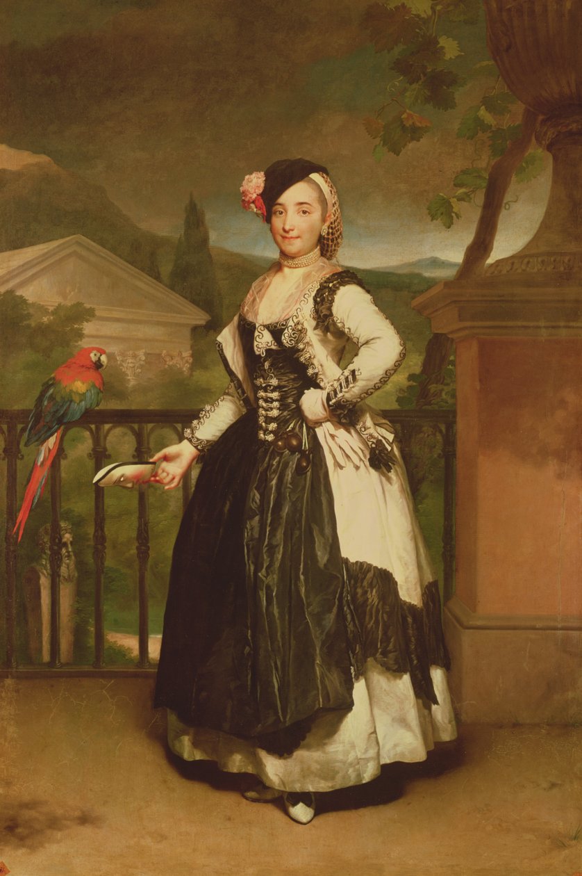 Marchionness of Llano, ca.1770-75 af Anton Raphael Mengs