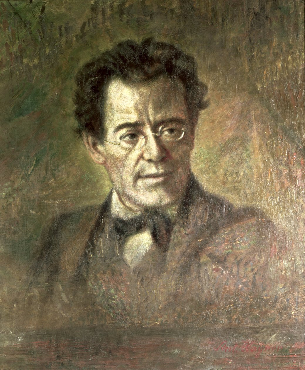 Gustav Mahler (1860-1911) af Anton Wagner